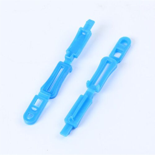 截流夹滴灌带堵头 夹子蓝截流卡封口16滴灌带尾部中间截流 堵水