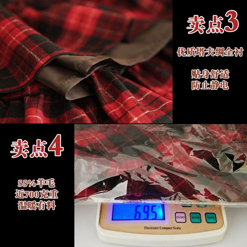 荷叶边大摆裙冬裙长款呢子长裙a字裙羊毛呢半身裙秋冬中长款加厚