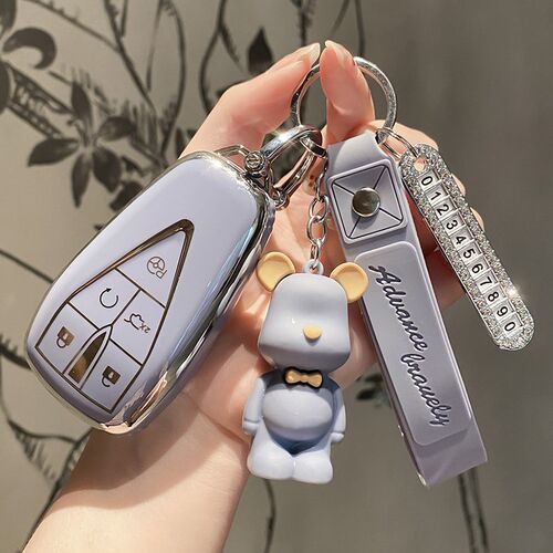 适用于长安cs75plus钥匙套女univ欧尚x7x5壳cs35逸动dt锐程CC包扣