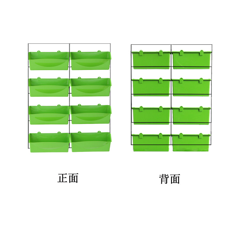阳台种植架立体绿化种植多层栏杆花盆家用壁挂墙面蔬菜草莓种植盒