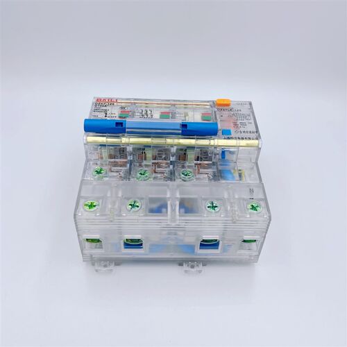 透明漏电保护器DZ47LE-125  2P 3P 3P+N 4P 15MA 30MA 100A 125A