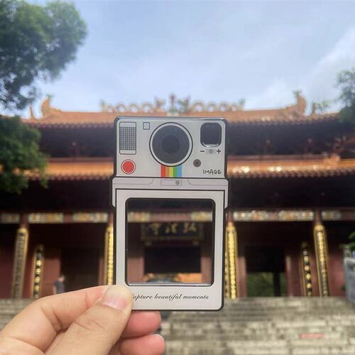 送好友拍立得相框冰箱贴宝丽来Go冰箱贴相框富士拍立得磁吸冰箱贴