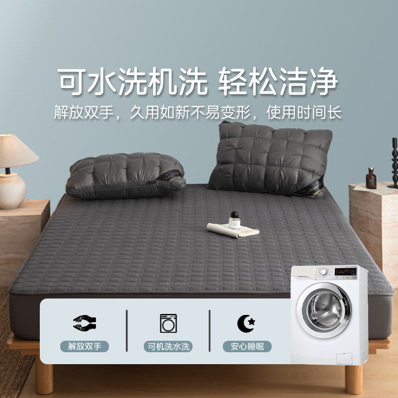2024新款床笠隔脏四季通用床笠罩席梦思套罩套夹棉全包床垫保护罩