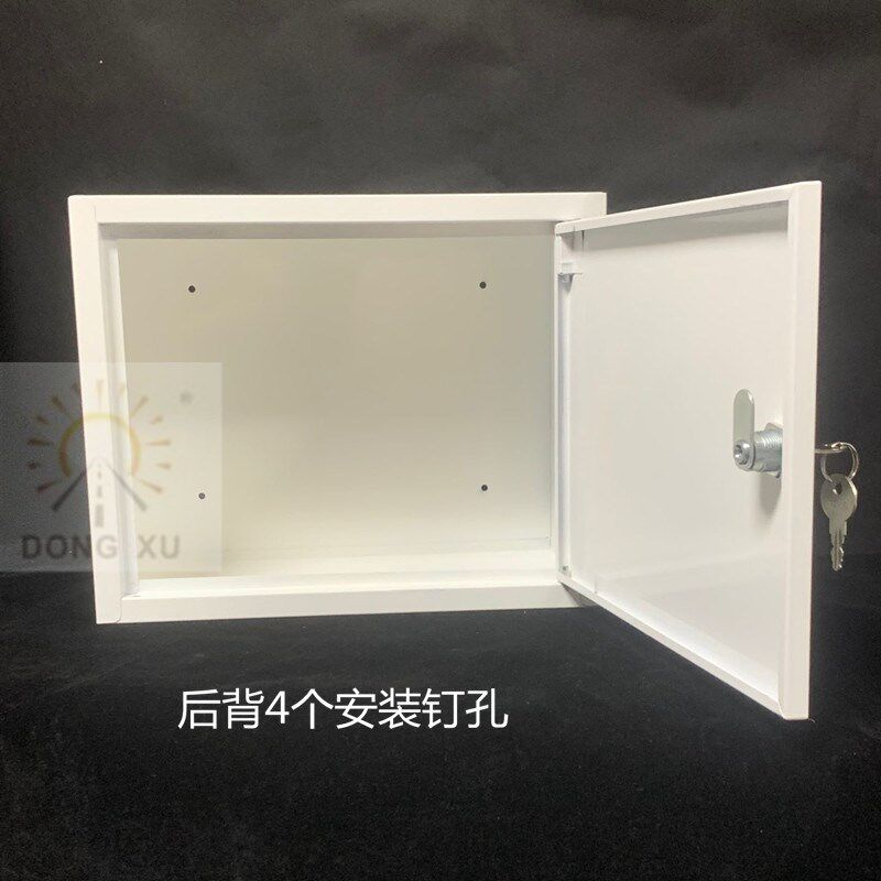 加厚防雨铁皮应急物资箱早餐消防箱充电器收纳箱食品添加剂存放箱
