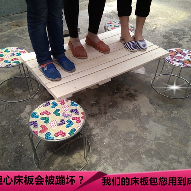 环保实木单人硬床木板排骨架儿童床垫婴儿宝宝小床板1米2米定做