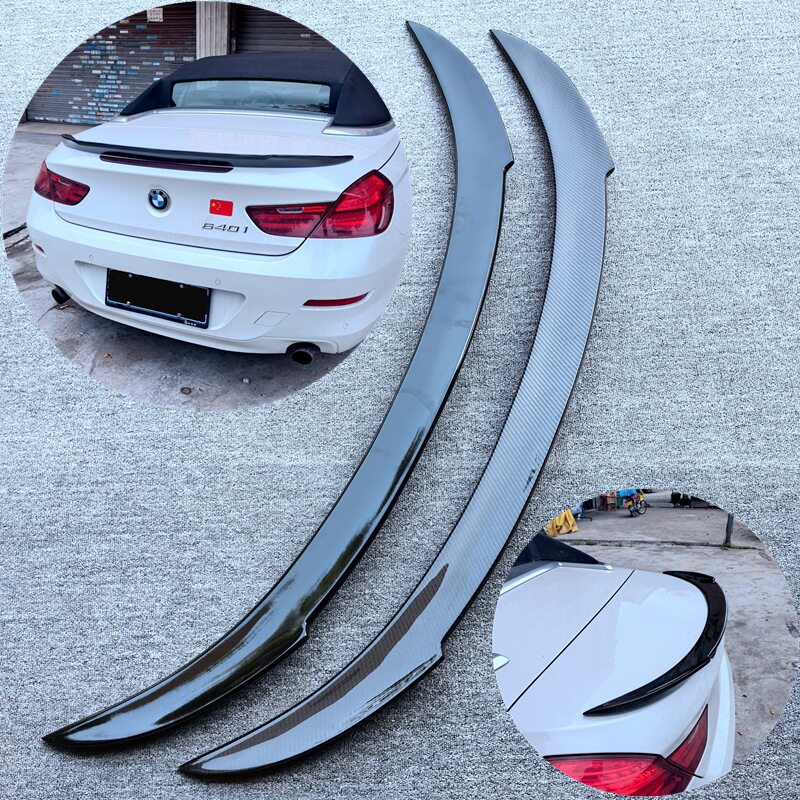适用于2012-2017款宝马6系F06 F12 F13 640i 改装V款尾翼扰流板