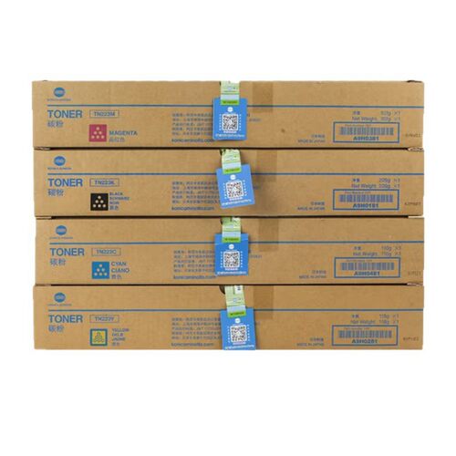 柯尼卡美能达TN223K原装粉盒柯美C226/C266复印机碳粉墨盒硒鼓