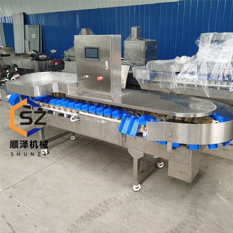 琵琶腿重量分选机 琵琶腿分级别机 小龙虾重量分级机 价格优惠