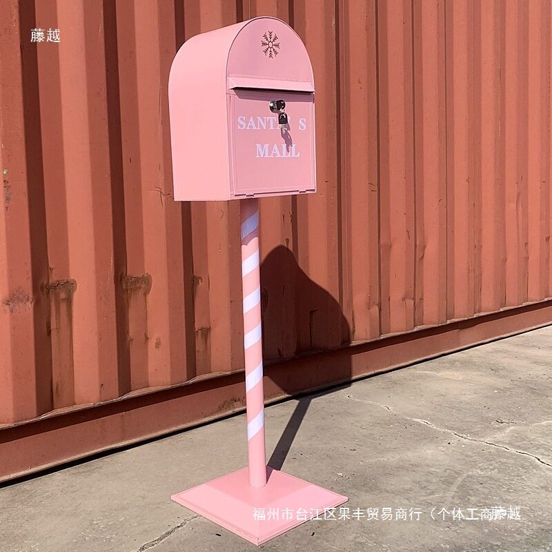 铁艺中国邮政人民信箱绿色邮筒大型落地摆件商场道路美陈其他图片