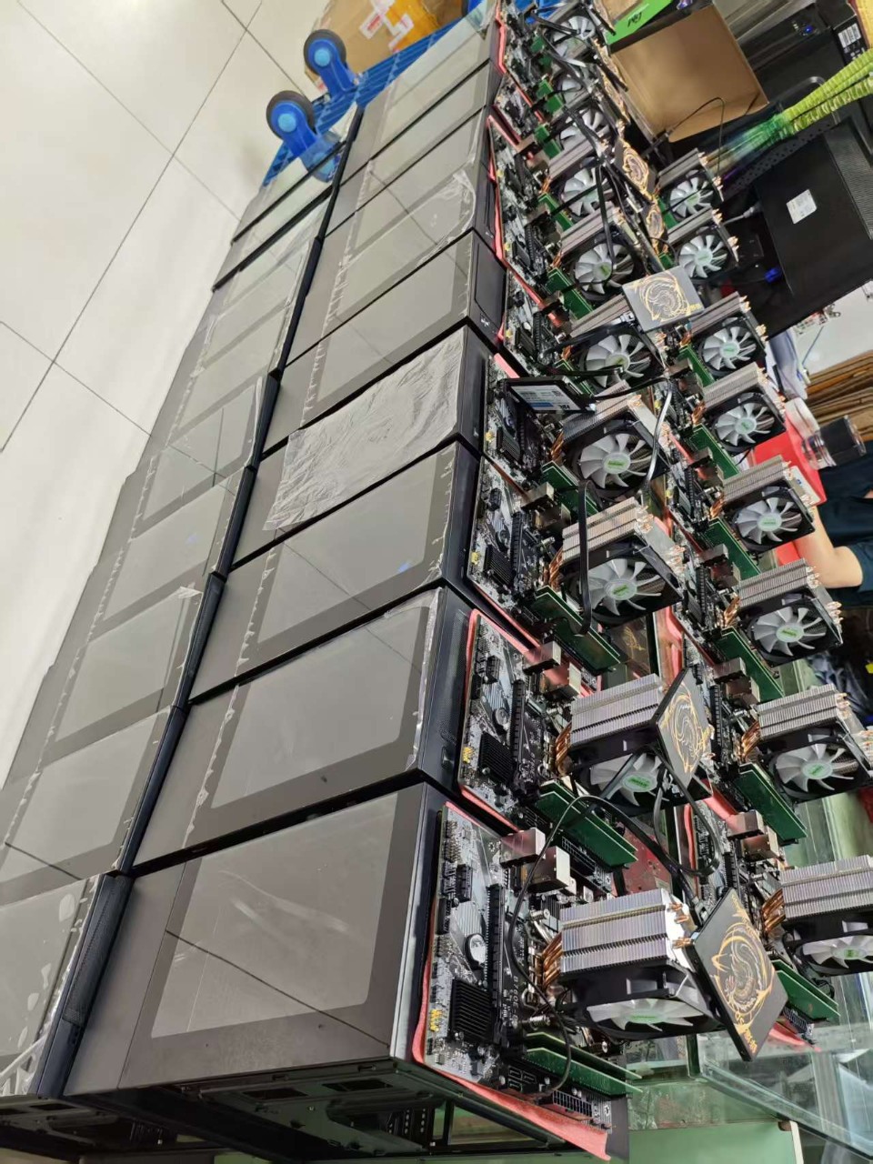 25年新全新G3260办公电脑台式组装机家用i5PS设计学校股票高清 - 实物图