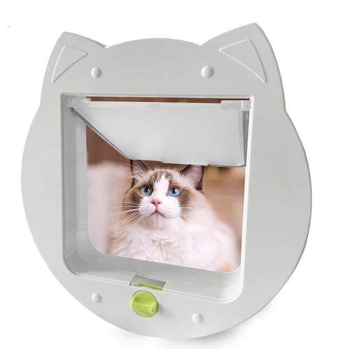 猫门自由出入门洞宠物猫咪小狗狗进出的门洞安装玻璃门窗木门铁门