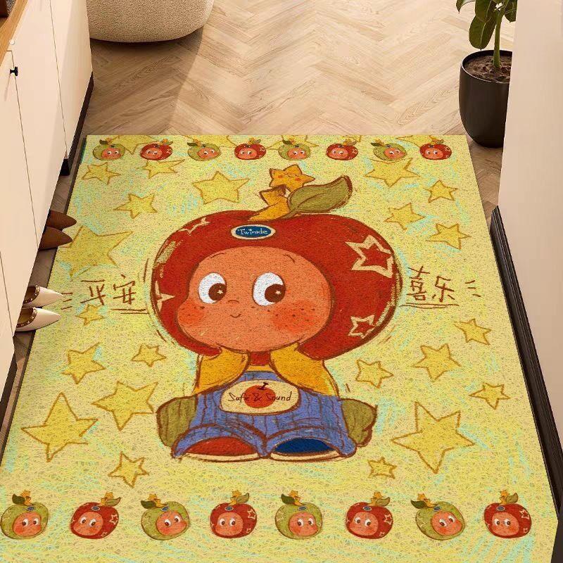 个性入户门垫丝圈地垫大门口进门垫蹭灰土除尘厨房客厅防滑地垫