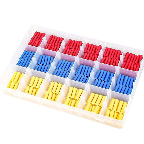 跨境批发 750pcs 盒装 对接拼接卷筒连接器接线端子 （22-10AWG）