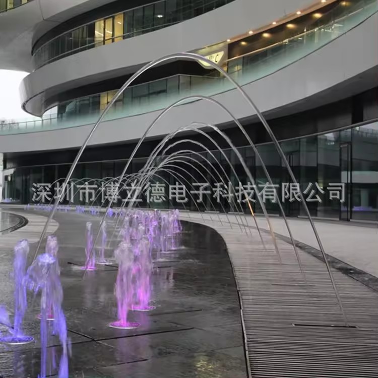 波光喷泉珍珠跳跳泉不锈钢喷头广场园林景观水景水下波光泉喷泉