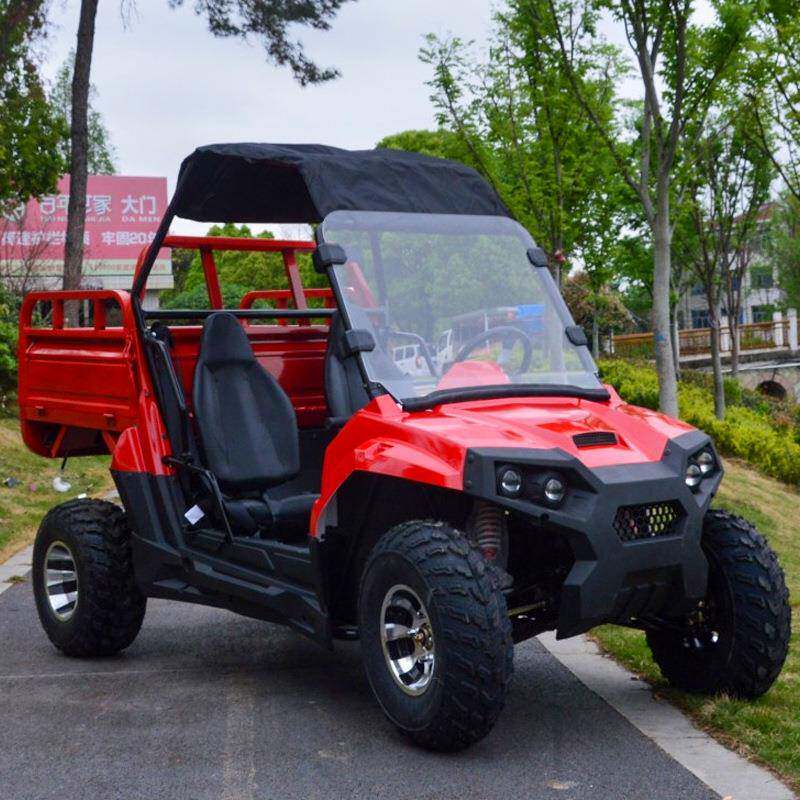 跨境工厂四轮越野沙滩车200CC全地形电动卡丁车带斗农夫车越野车