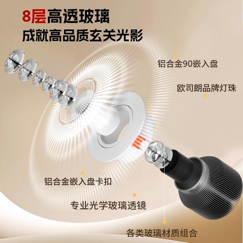 嵌入式欢迎回家光影灯光画灯阳台走廊过道入户门玄关投影灯