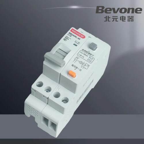 Bevoe北元电器小型漏电断路器BB2ANL-40B/C/D/AC微型空气开关1P+N