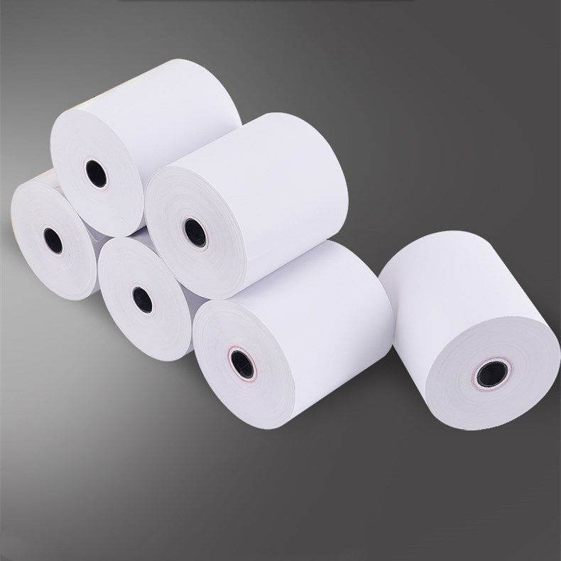 80*80收银纸80x80叫号机纸80mm热敏打印纸80厨房点菜宝纸50卷包邮