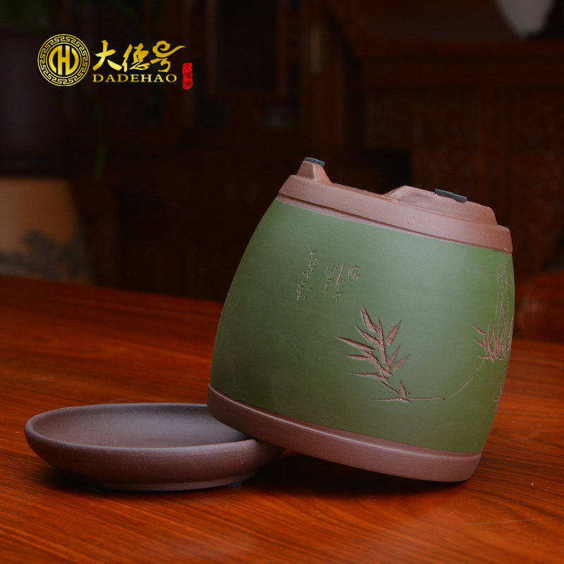 紫砂花盆精品发财树文竹小花盆多肉植物室内盆栽兰花盆宜兴陶瓷