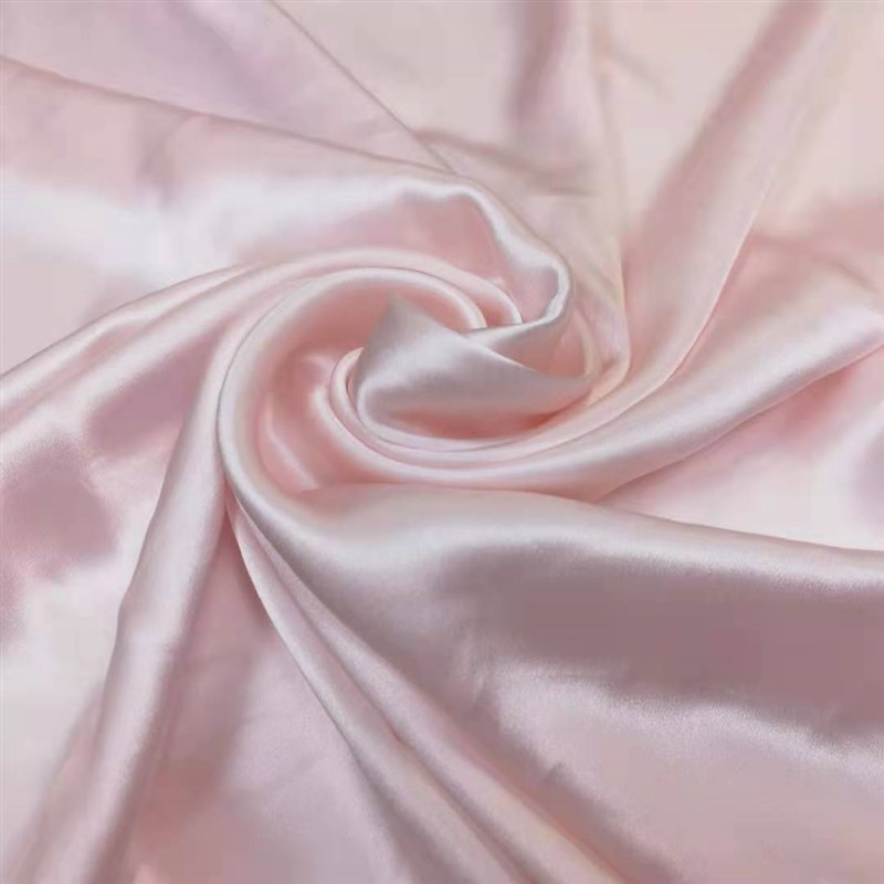 纯色真丝素绸缎布料新品桑蚕丝素色连衣裙服装里衬面料丝绸零头布