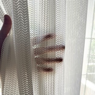 韩式蕾丝少女风白色纱帘成品窗帘小麦穗阳台客厅书房卧室飘窗窗纱
