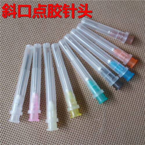 工业斜口点胶针头取样尖头点胶针管尖针头注墨针头送护套注胶针嘴