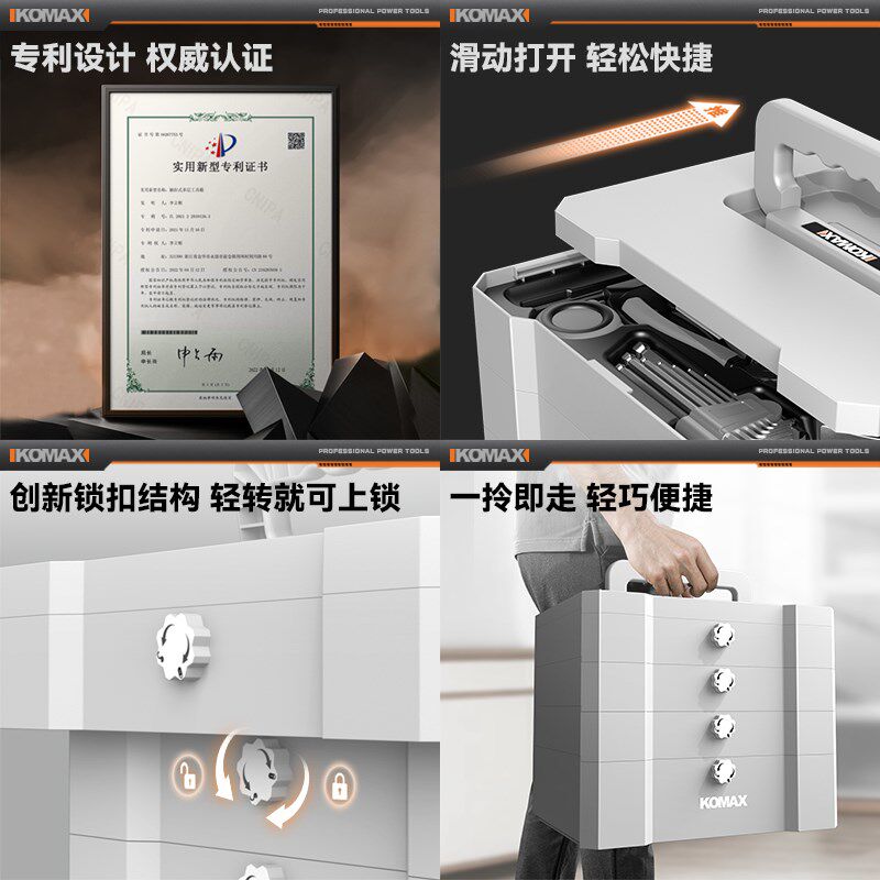 工具箱家用多功能五金组合套装大全电工车载家装应急维修手动工具