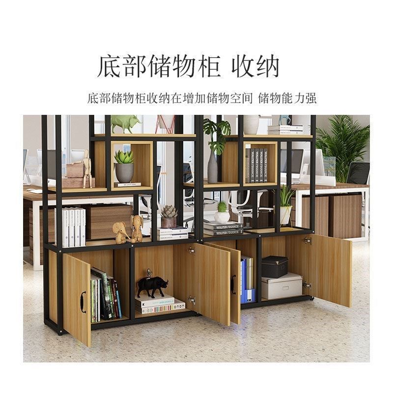 铁艺屏风玄关柜进门客厅隔断置物架柜装饰书架花架酒柜架双面柜
