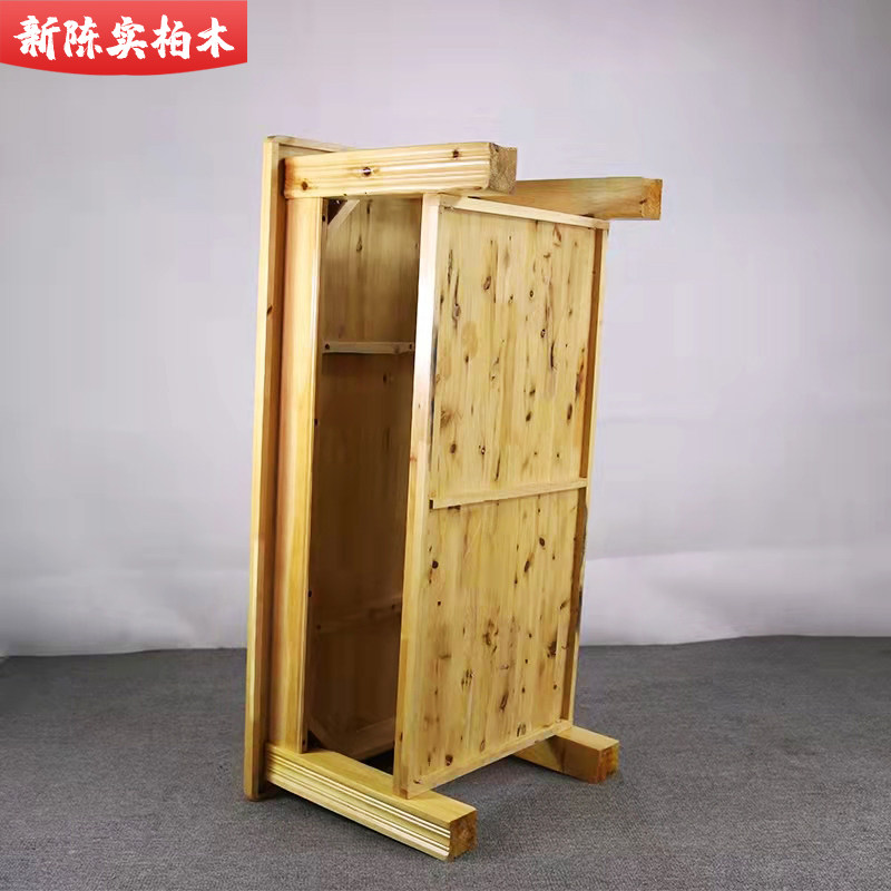 双层拉线直脚茶几1.2*0.6 全实木客厅茶几柏木家俱香柏木成都厂家