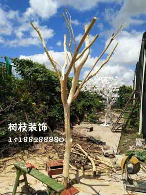 鸿运树枝家居摆件枯木干支酒店大堂酒吧客厅假树造型树 树枝装饰