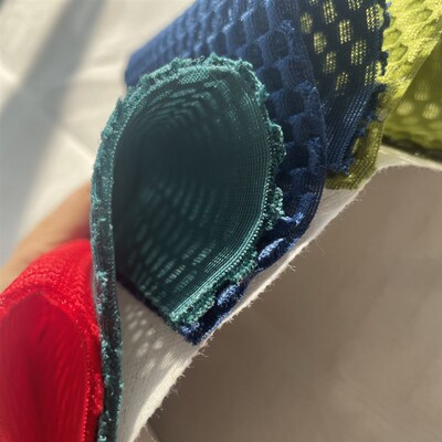 3D立体按摩网眼布透气加厚蜂窝面料办公椅汽车坐垫罗奇堡沙发布料
