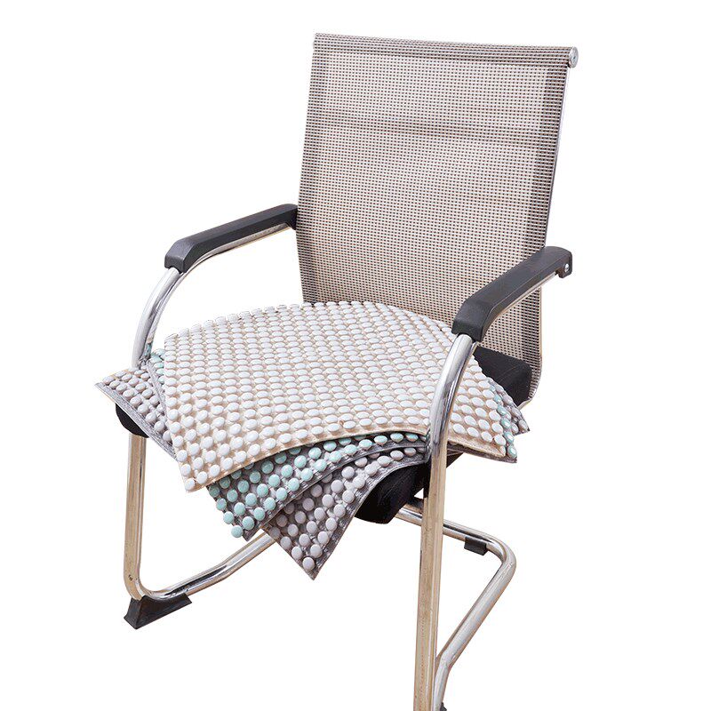 陶瓷坐垫夏季办公室久坐透气凉垫夏天电脑椅凳子冰垫屁垫凉席椅垫