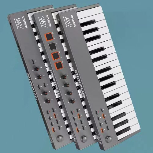 MiDiPLUS TINY + 32键便携迷你小打击垫电音控制器编曲MIDI键盘