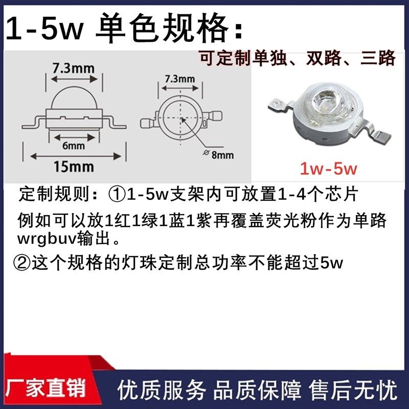 LED光源来图来样定制实验室植物全光谱海缸水族灯打样定做1-500W