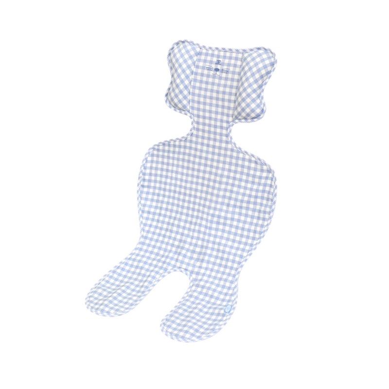 良良苎麻婴儿手推车凉席夏季儿童座椅多用宝宝婴儿车坐垫靠垫1件