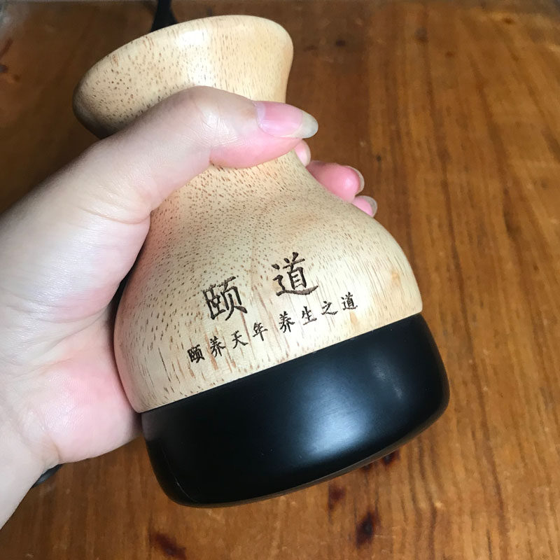 天然砭石养生温灸仪温灸罐扶经络能量仪汉灸仪正能量强磁刮痧罐