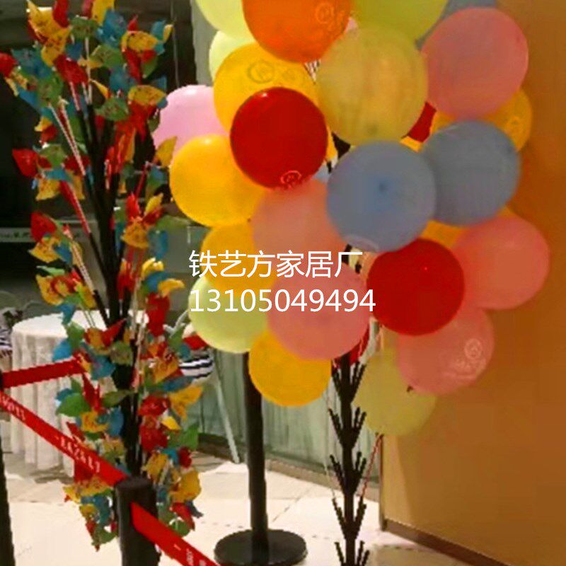 餐厅气球架 广告风车架 风车气球陈列展示架