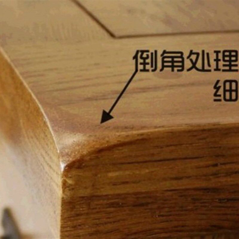 厂家展厅/欧式橡木橱柜 木制斗柜 复古高五斗橱 实木五抽餐边柜
