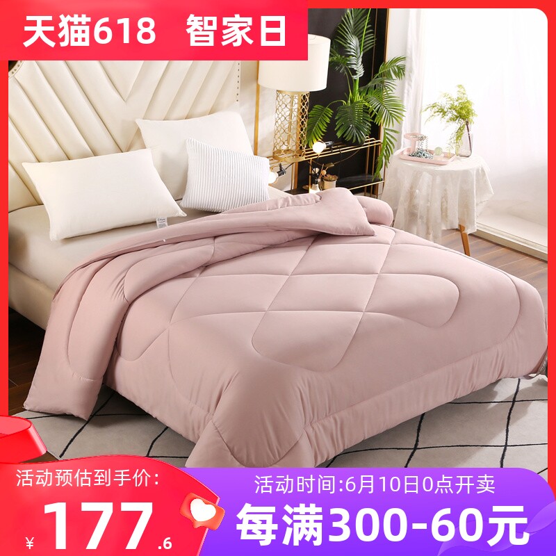 小绵羊婴肤绒暖绒冬被四季被加厚被芯被子双人家用单人宿舍保暖2m - 实物图