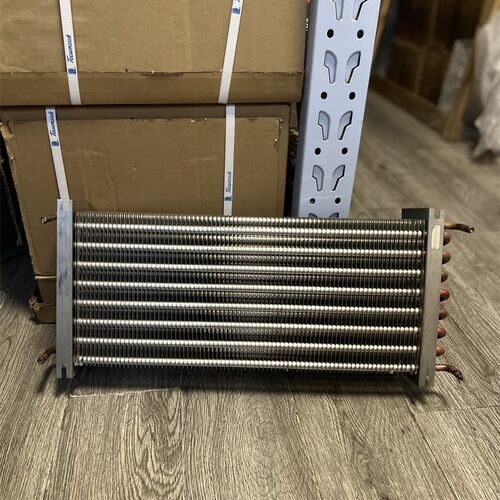 普上制冷 2进2出蒸发器双回路 冷藏库冰柜立柜岛柜冷柜冷却器