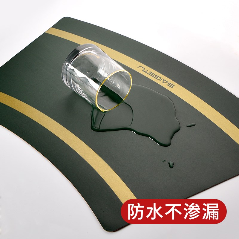 圆桌扇形餐垫防水防油免洗中式隔热垫防烫垫西餐垫酒店轻奢歺餐垫