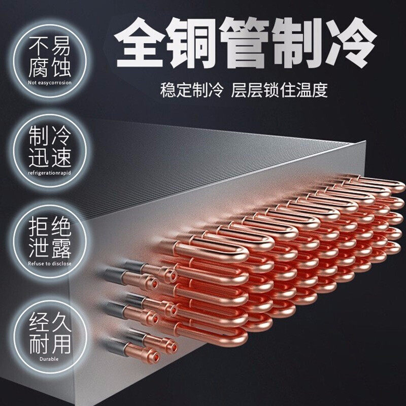 雪花饮料柜商用大容量立式冰柜玻璃单门超市双开门冷藏保鲜展示柜