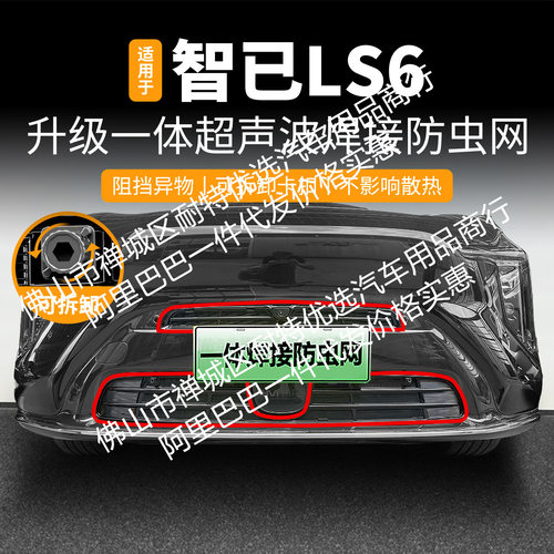智己LS6增程版中网防虫网专用