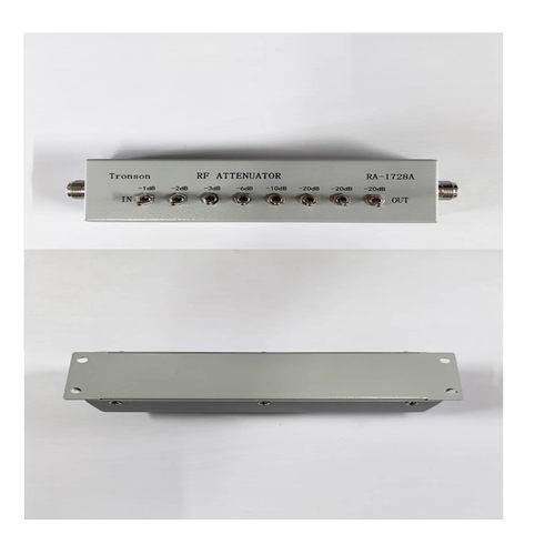 Tronson创信RA-1728A高频衰减器1/2/3/6/10/20dB/8段82分贝250MHZ