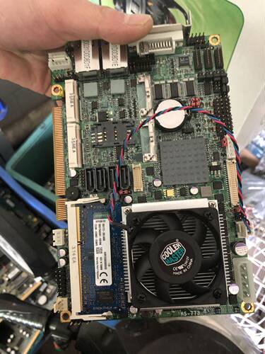 春田谷肯懋HS-773 QM67二代移动版 i7/i5/i3工业半长卡工业主板