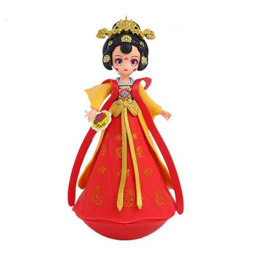 不倒翁小姐姐西安旅游纪念品大唐不夜城伴手礼物摆件特色文创礼品