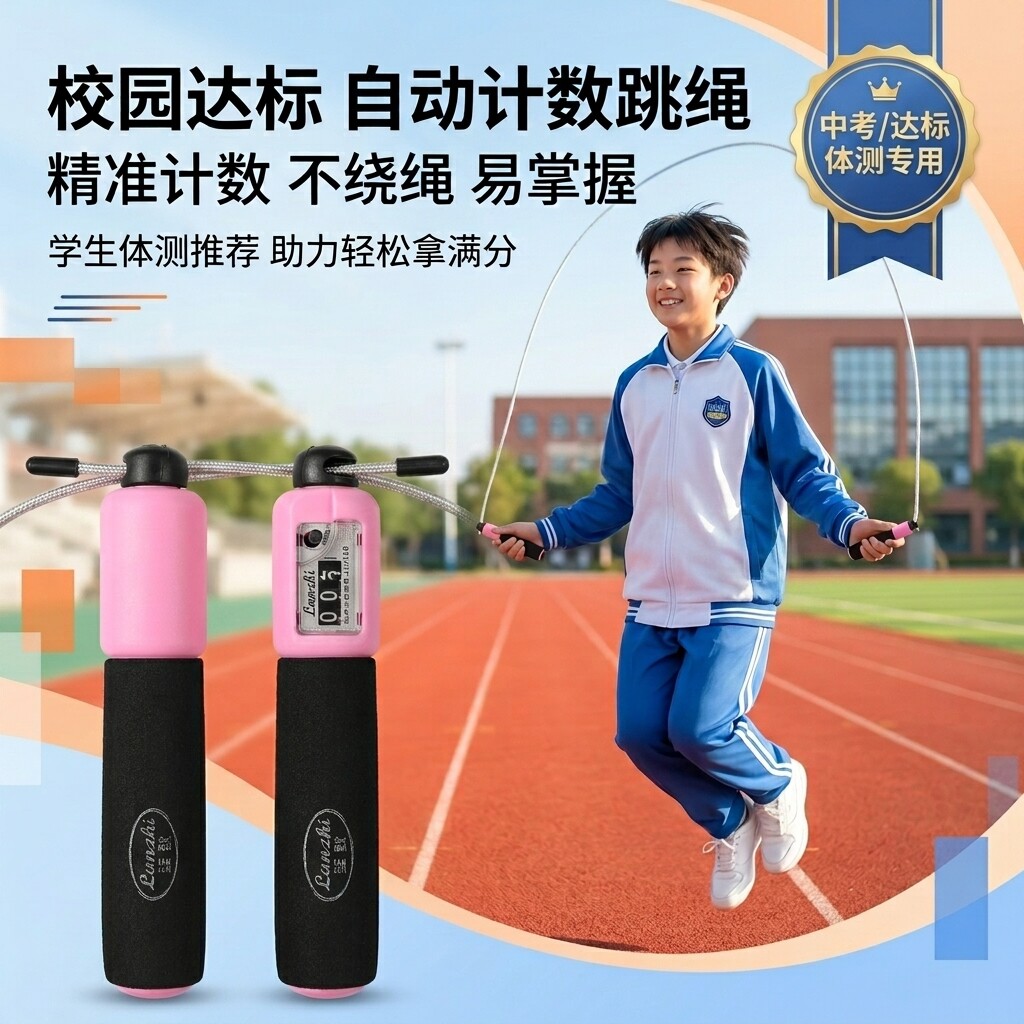 蓝致计数跳绳中考体测健身
