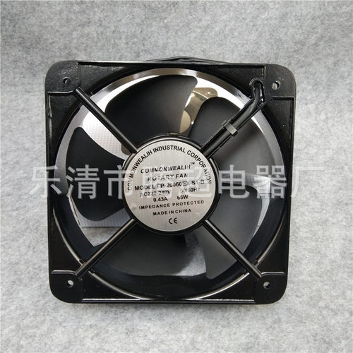 FP-20060EX-S1-B机柜机箱轴流风机小型散热风扇 外形200*200*60