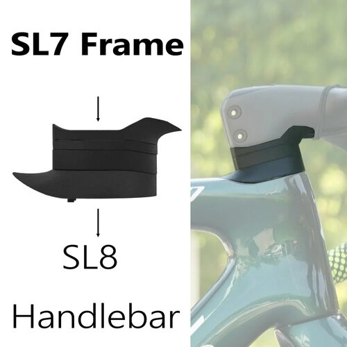 SL8车把适配SL7车架转换垫圈自行车配件3D打印尼龙垫圈