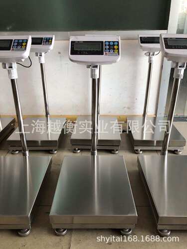 上海TCS-150kg可显示称重的不锈钢防水台秤